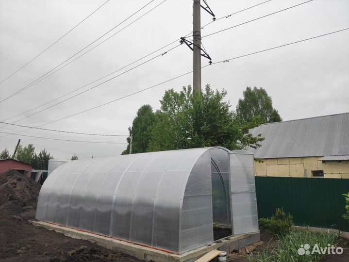 Теплица из поликарбоната усиленная