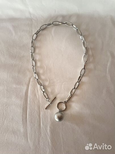 Украшение- цепочка под чокер с подвеской
