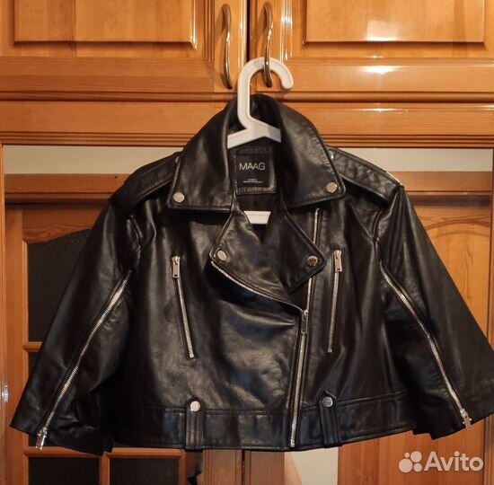 Zara Новая косуха кожа