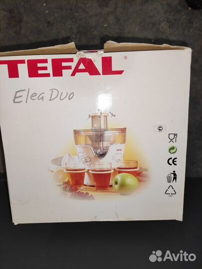 Соковыжималка tefal elea duo