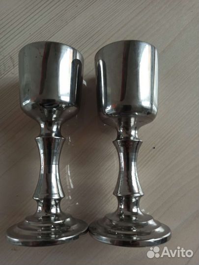 Рюмки на ножке ручная работа