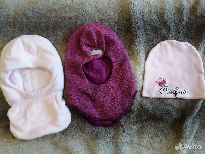Шапочки на девочку