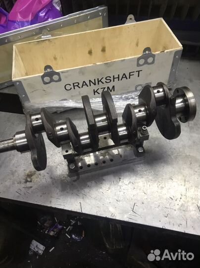 Коленвал на renault logan 1.4