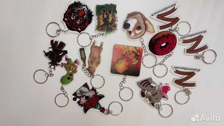 Изготовление брелоков на заказ