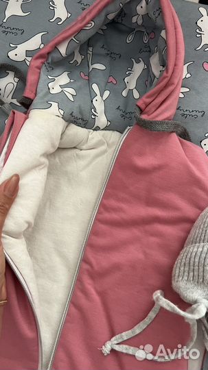 Конверт на выписку для девочки зима