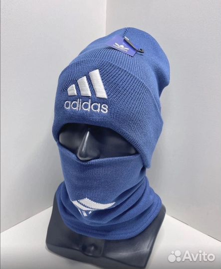 Шапка adidas+ шарф