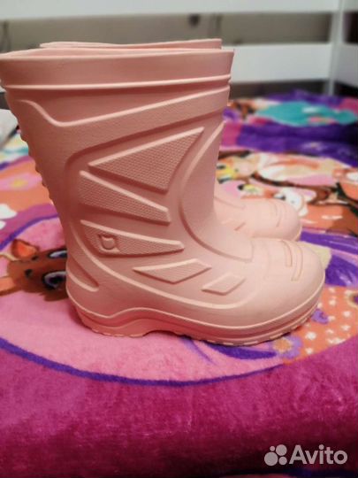 Детские резиновые сапоги