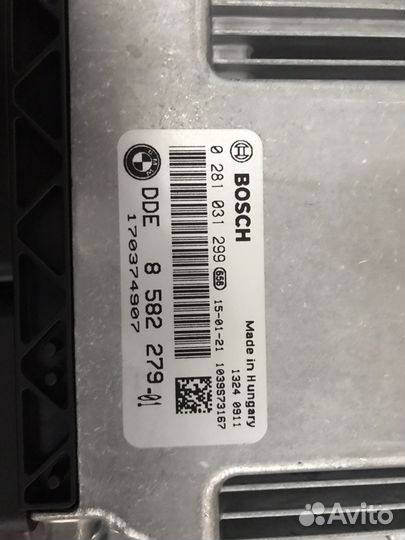 Блок управления двигателем f30 2.0d 0281031299