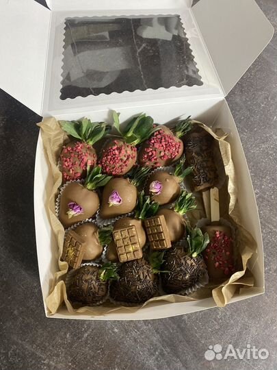 Клубника в шоколаде