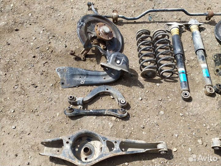 Задняя подвеска skoda superb 2008 г