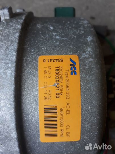 Двигатель для с.м.автомат индезит