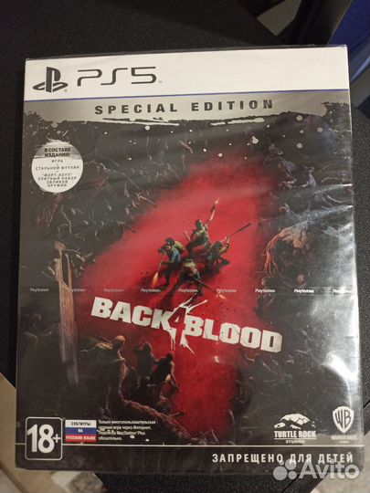 Диск с игрой Back 4 Blood Special Edition PS5