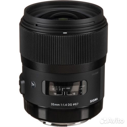 Объектив Sigma 35mm f/1.4 DG HSM Art Canon EF Новы