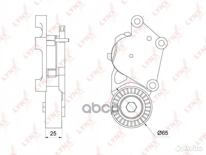 Натяжитель ремня PT3109 lynxauto