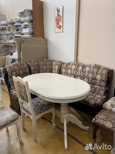 Стол массив «Овал» раздвижной