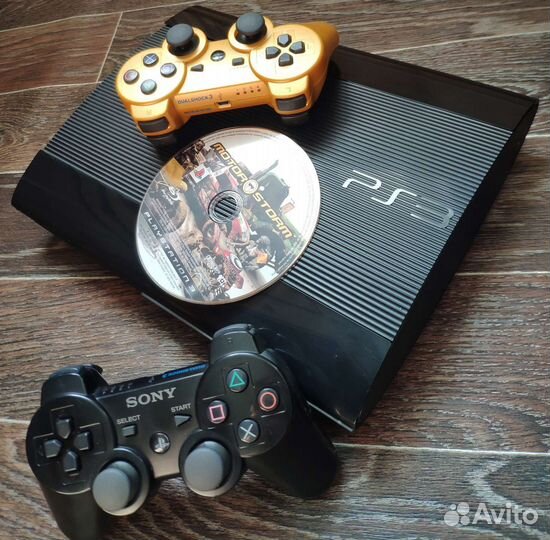 Sony PS3 SuperSlim 500gb/Прошита/HEN/50 Игр