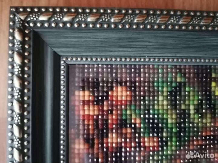 Алмазная мозаика. Ёжик в лесу