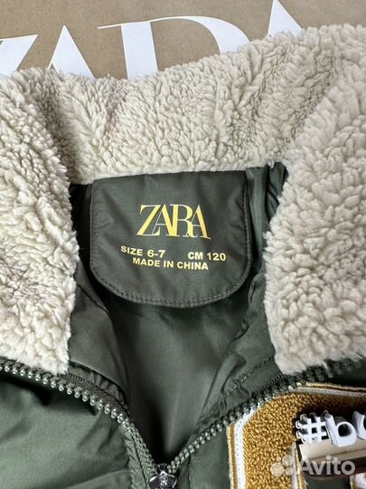 Куртка zara 140