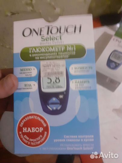 Глюкометр one touch select