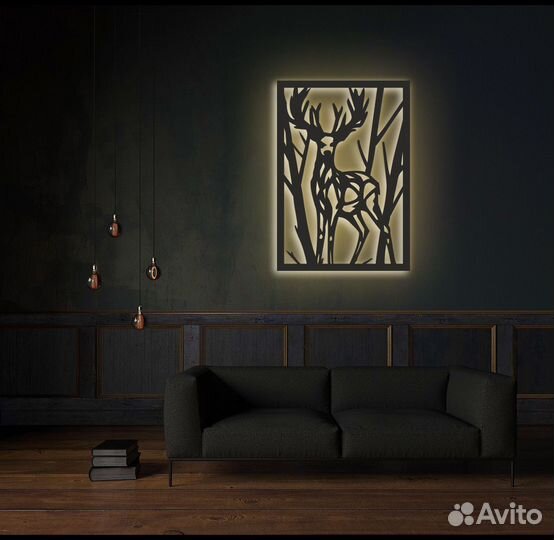 Панно из дерева