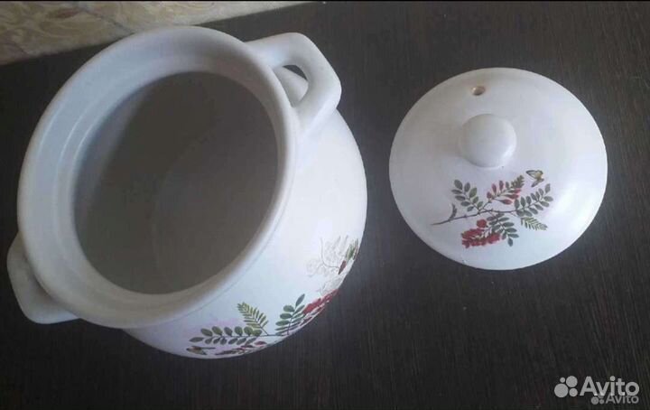 Кастрюля керамическая