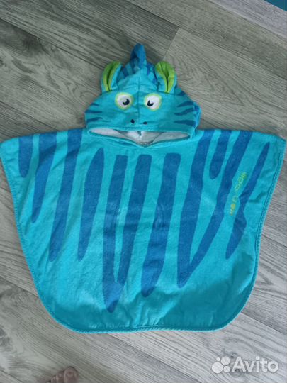 Полотенце пончо детское Decatlon