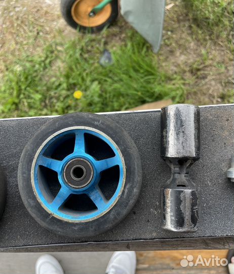 Трюковой самокат кастом парк