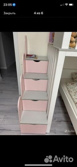 Детский домик чердак лестиница