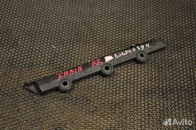 Крепление бампера заднее правое skoda fabia 5J2