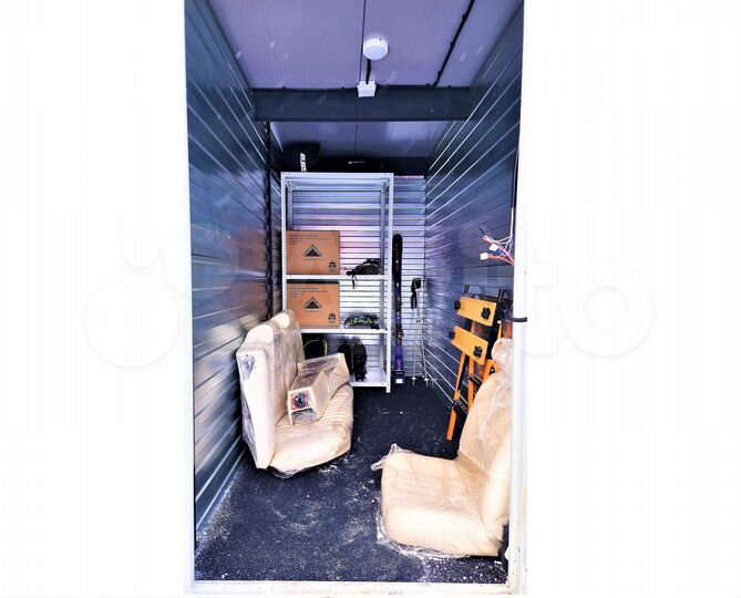 Склад, от 3 м² до 7 м²