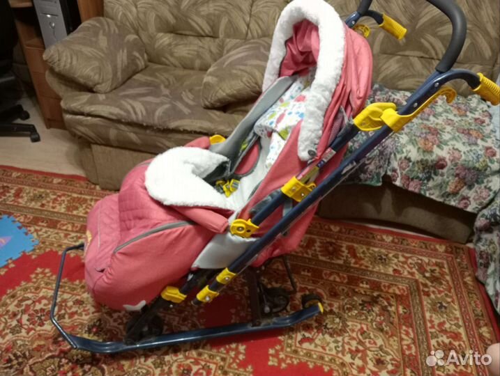 Санки коляска ника 7 3