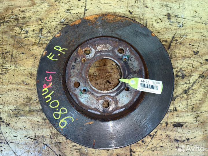 Диск тормозной передний Honda Stepwgn RG1 K20A