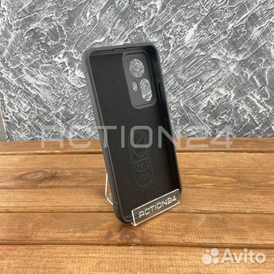 Чехол на Xiaomi 12T Flexible Case (черный)