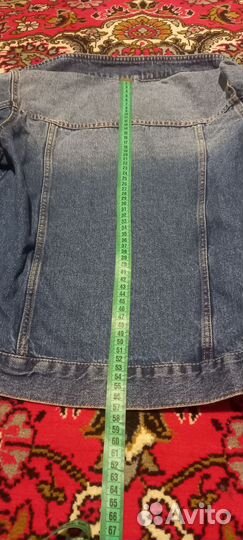 Джинсовая куртка уни