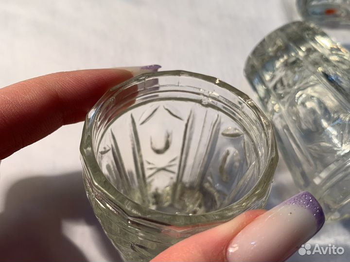 Стопки хрустальные СССР