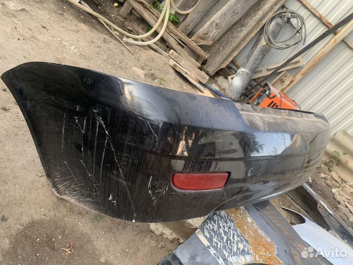 Бампер задний приора хетчбек