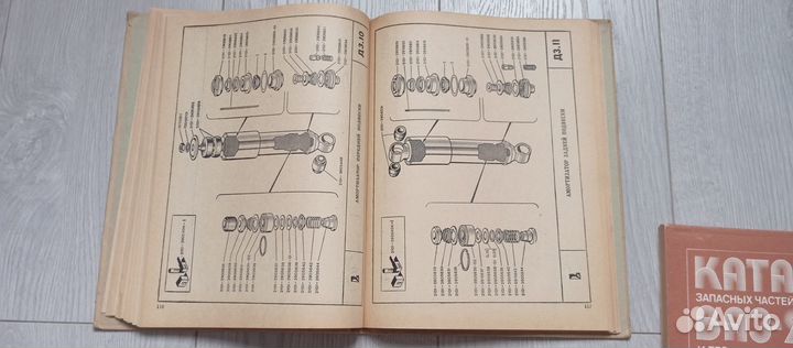 Каталоги деталей автомобиля СССР