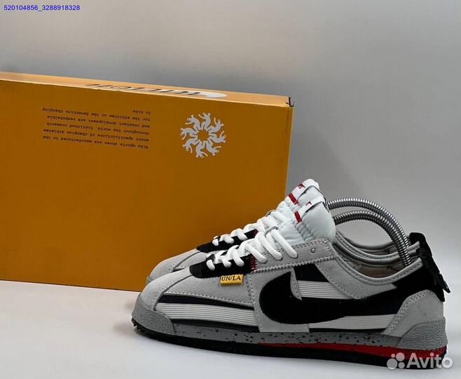 Кроссовки Nike Cortez Union Grey (Арт.25958)