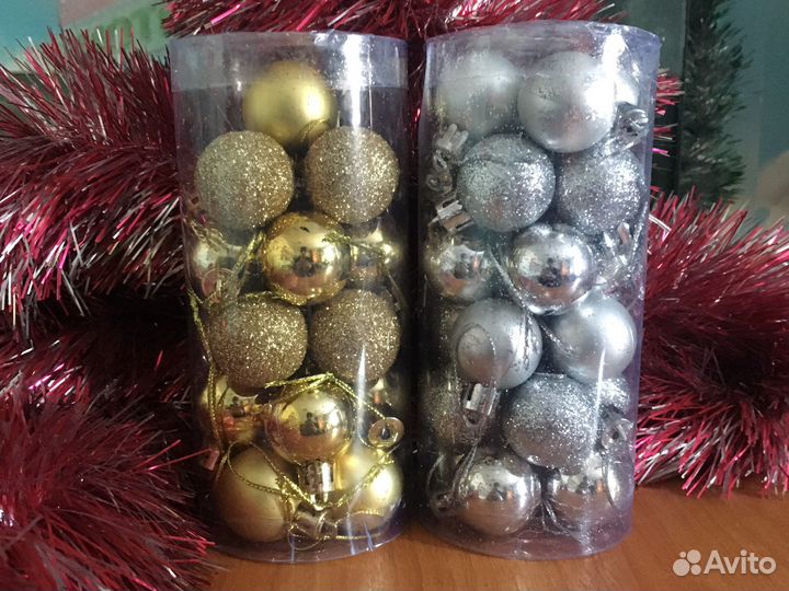 Новогодние игрушки на елку и не только