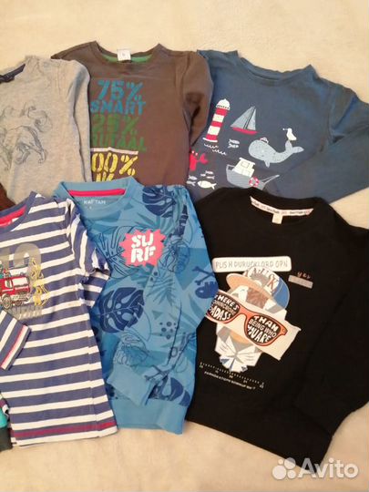 Вещи на мальчика пакетом (рост 104-110 см.)