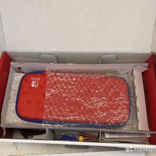 Прошитая Nintendo Switch rev. 2 Mario 256 gb