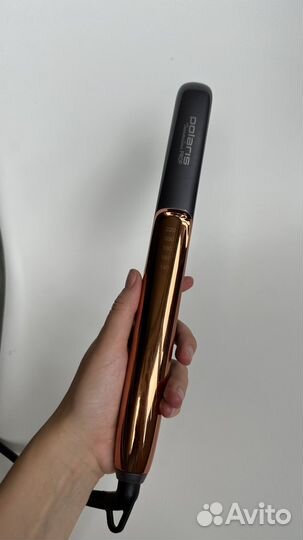 Выпрямитель для волос polaris новый