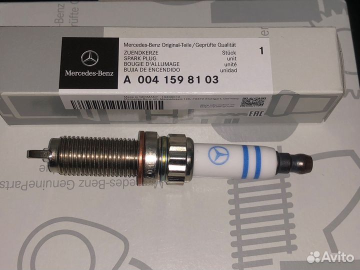 Свеча зажигания М276,278 (A0041598103)