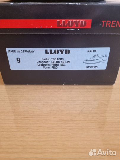 Туфли мужские lloyd 43 р