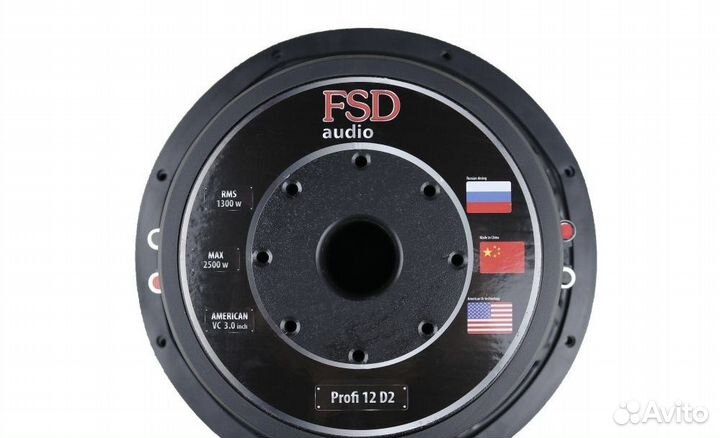 Сабвуфер 12 FSD audio profi 12 D2 2.500 Вт