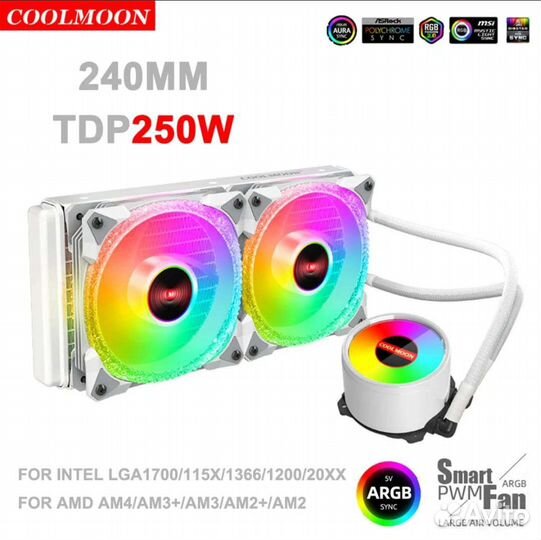 Водяное охлаждение для процессора aRGB