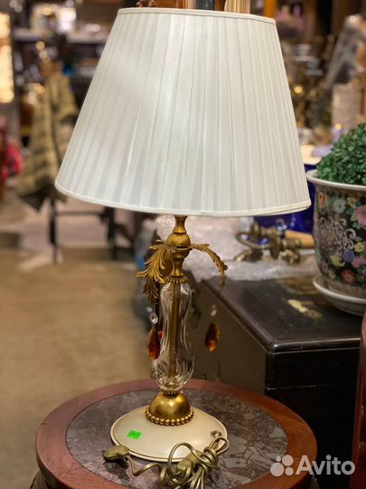 Лампа настольная. Винтажная