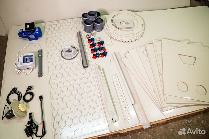 Комплект для сборки барабанного фильтра