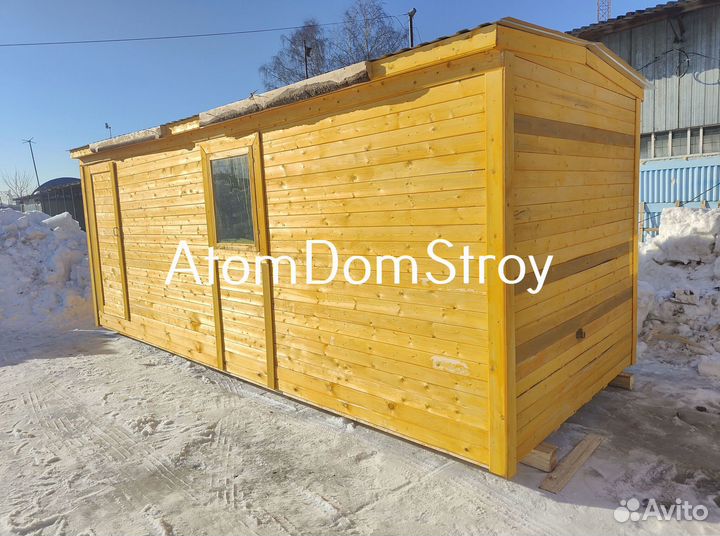 Бытовка дачная новая. Электрика в подарок