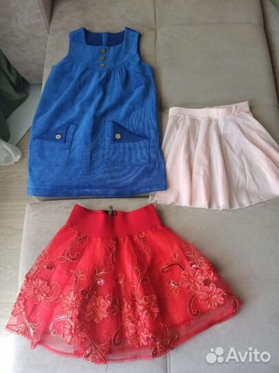 Детские вещи пакетом для девочек 116 122